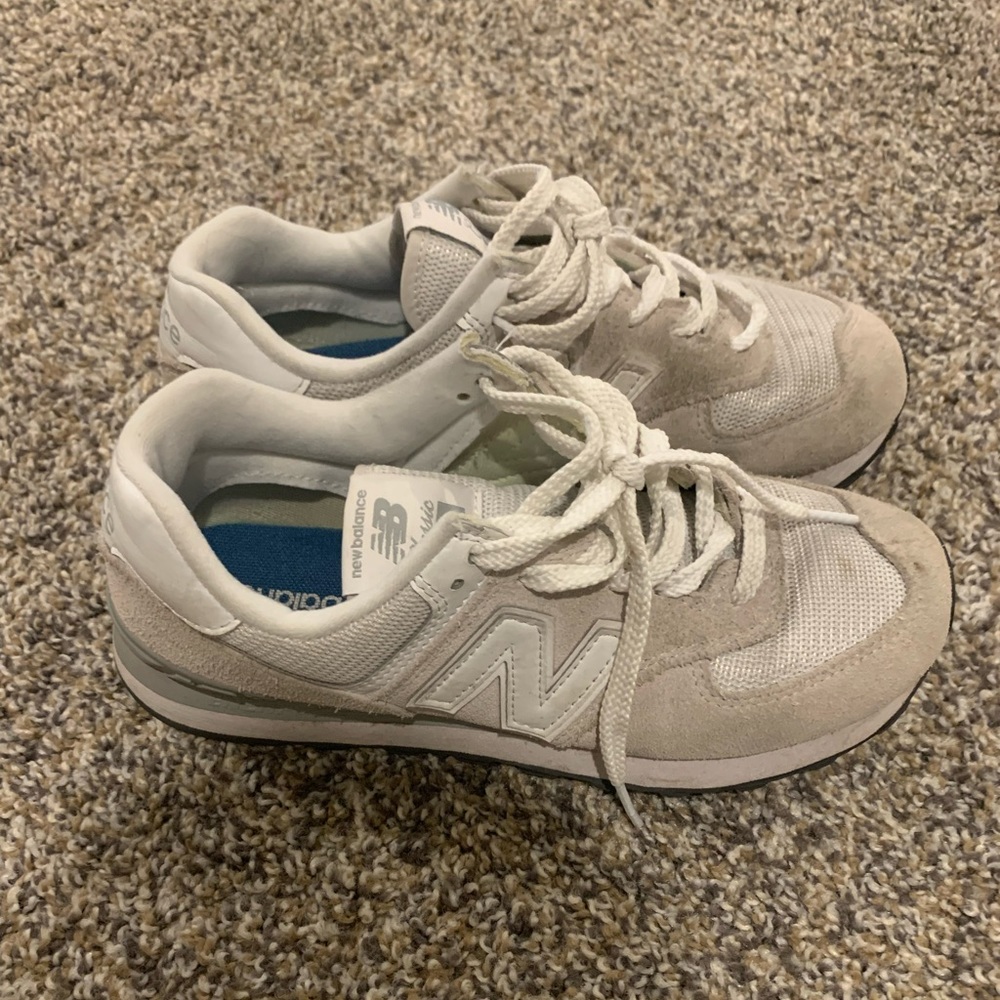 COPY - New Balance 574. Tan color. Size Women’s 8.